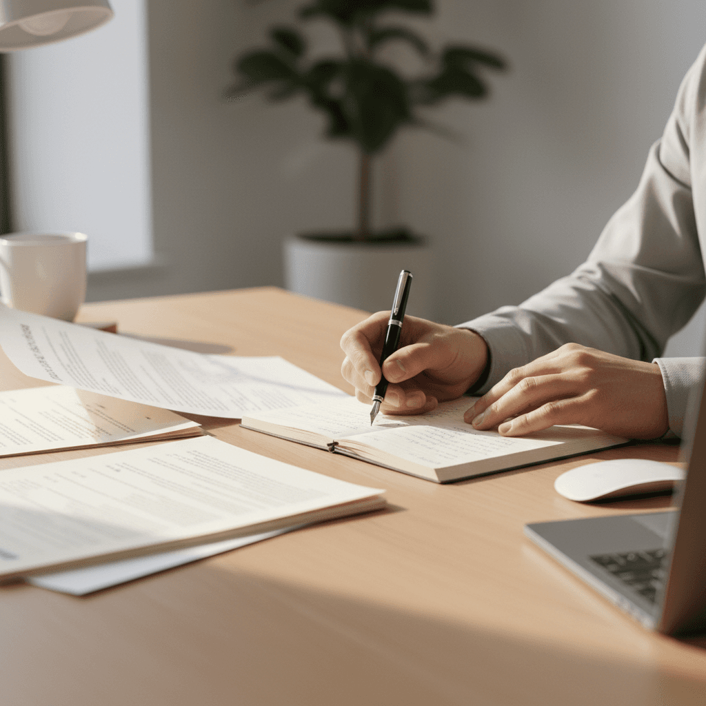 Retirement planning documents review